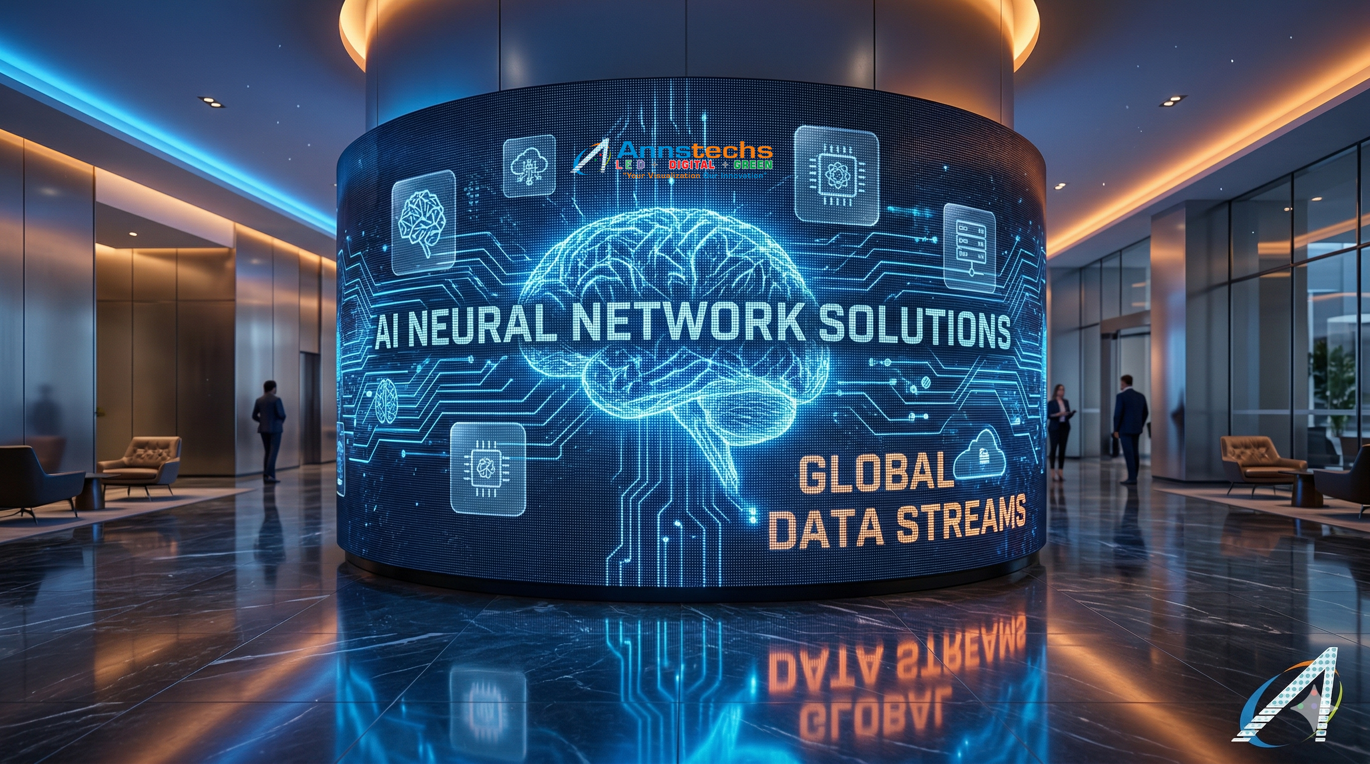 Cylindrical LED Display