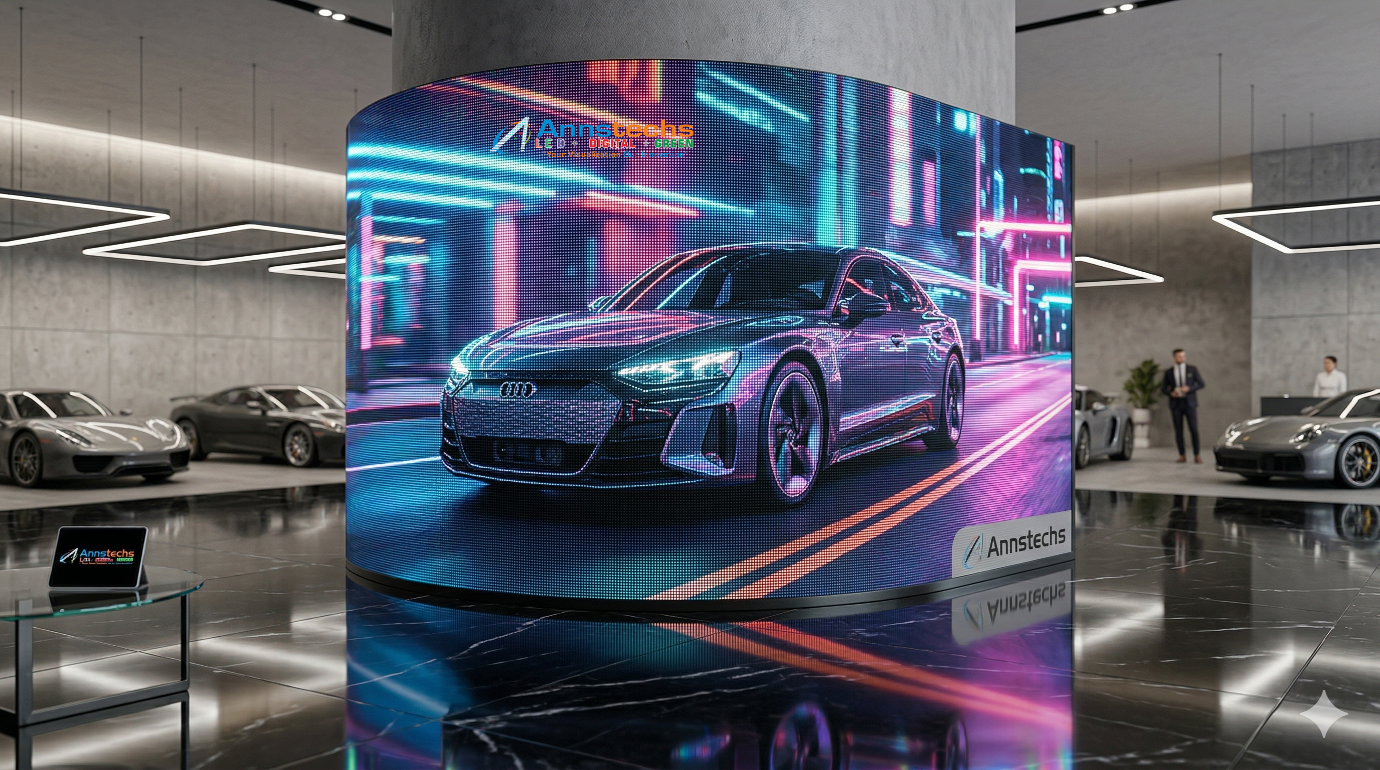 Annstechs Cylindrical LED