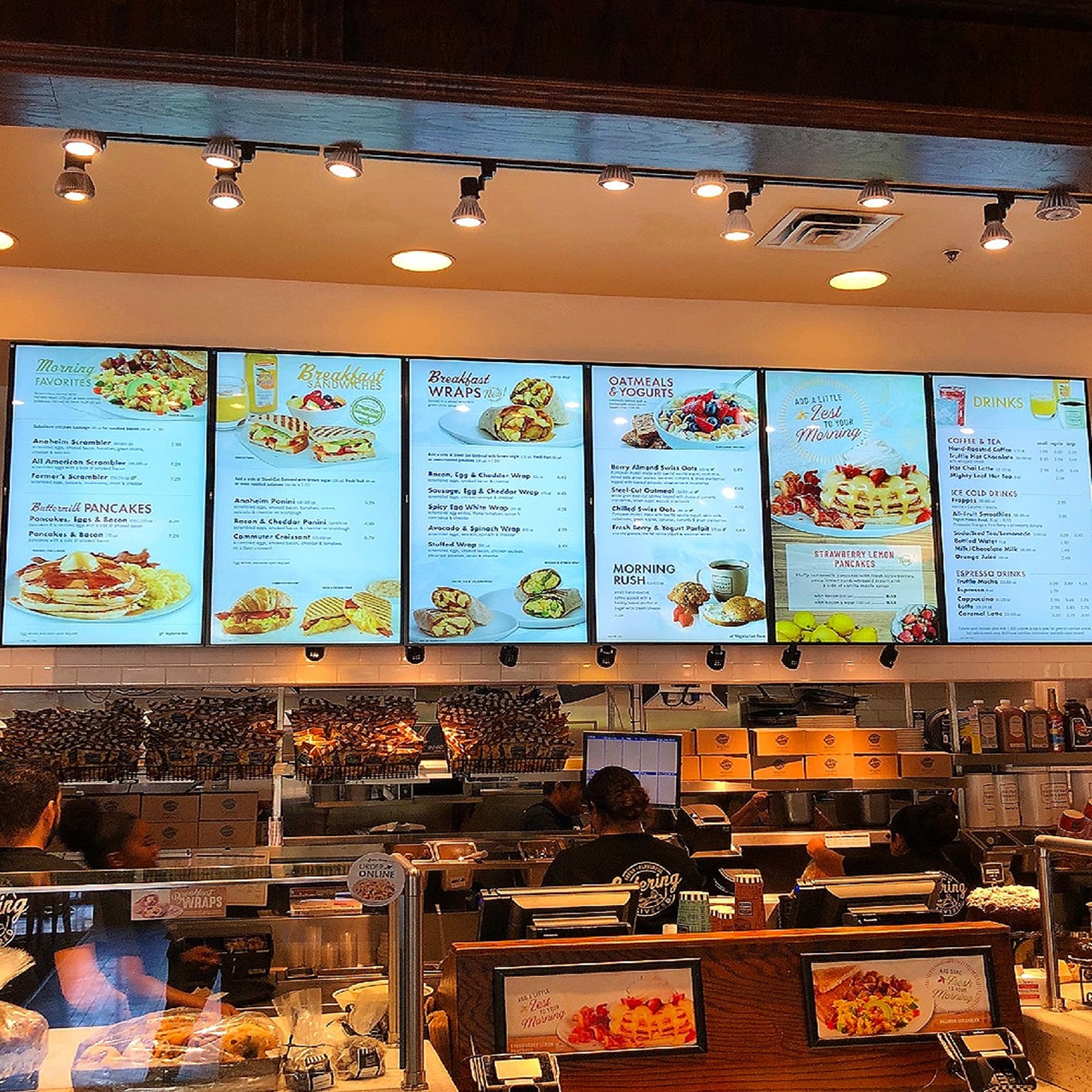 LED Hotel Menu
